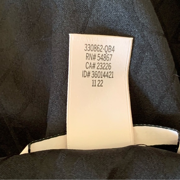 Victoria's Secret Black Racerback Tank Allover VS Logo Size Small Relaxed Fit - Picture 8 of 8